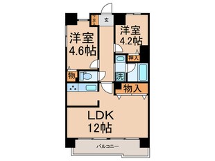 サント－ア高倉の物件間取画像